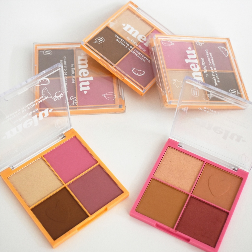 MELU♡ Blush Illuminator Palette Melu | RubyRose